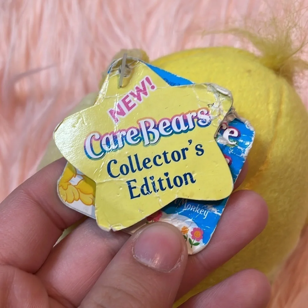 Care Bears Playful‎ Heart Monkey Yellow Stuffed Animal Collectables